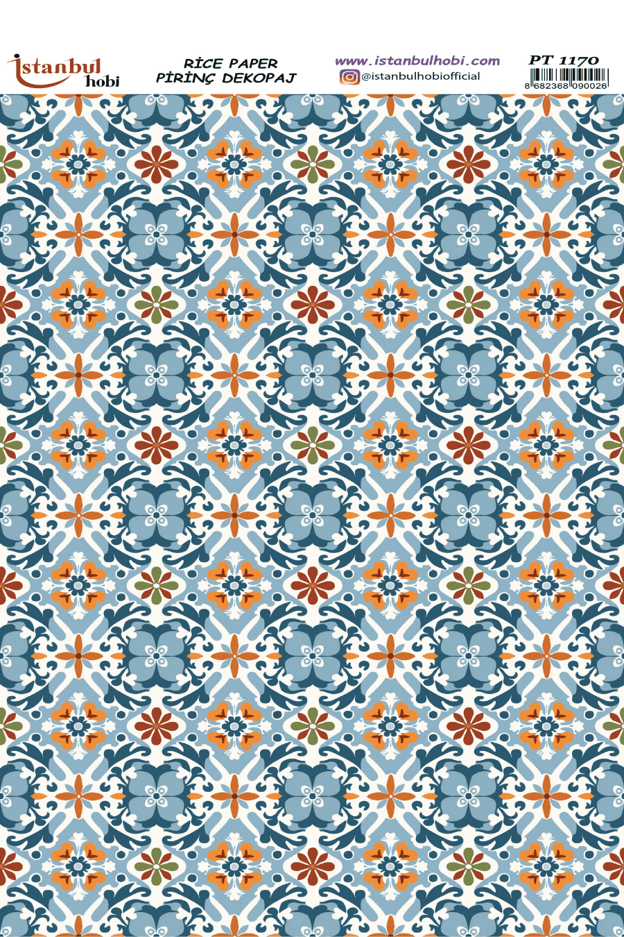 Pirinç Dekopaj PT-1170 30x42cm