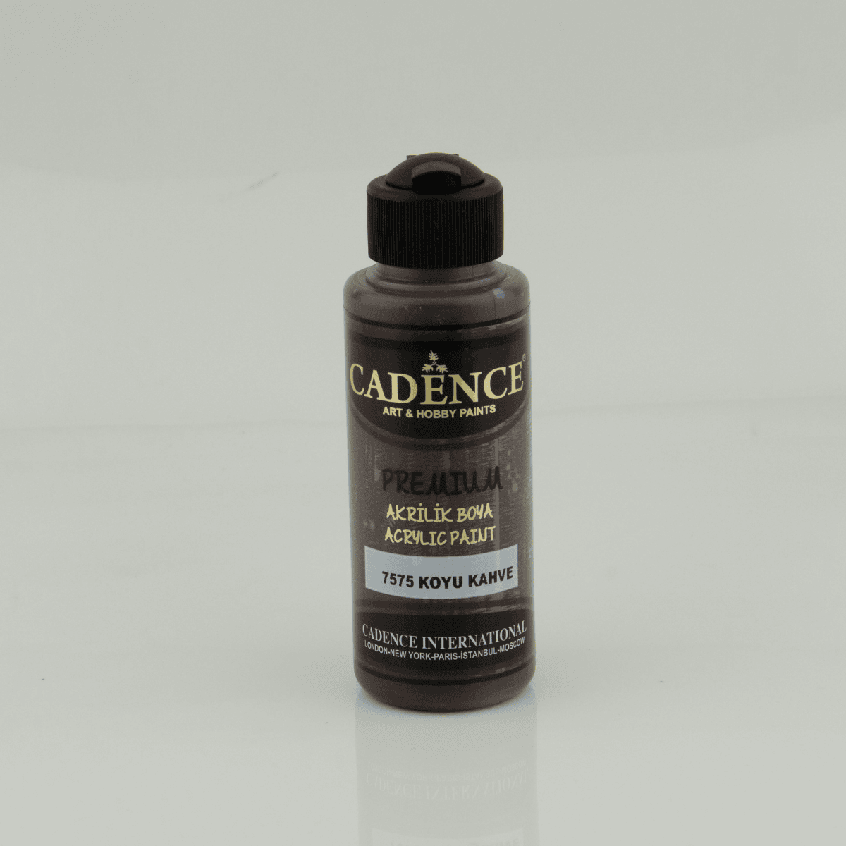 Premium Akrilik 7575 Koyu Kahve 120ml