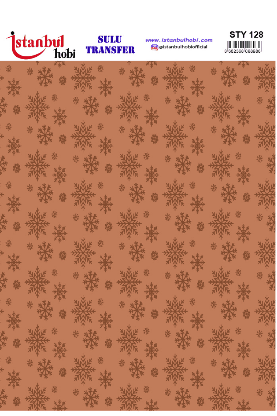 Sulu Transfer Yılbaşı Desen Seri STY128