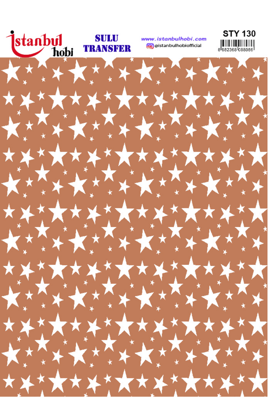 Sulu Transfer Yılbaşı Desen Seri STY130