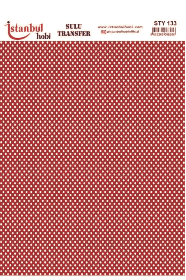 Sulu Transfer Yılbaşı Desen Seri STY133