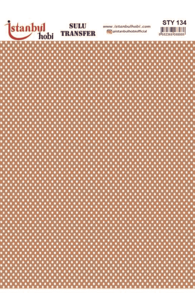 Sulu Transfer Yılbaşı Desen Seri STY134