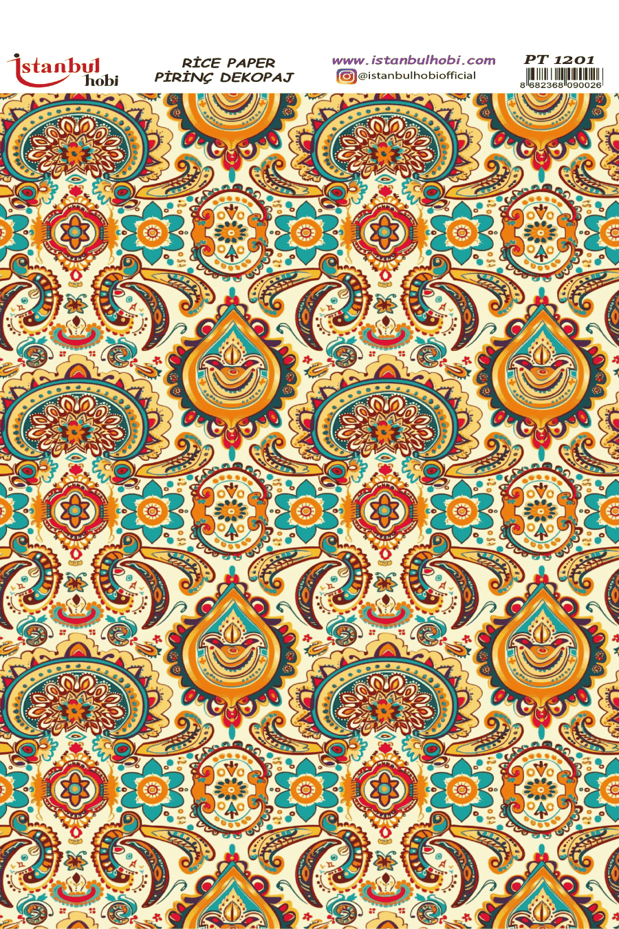 Pirinç Dekopaj PT-1201 30x42cm