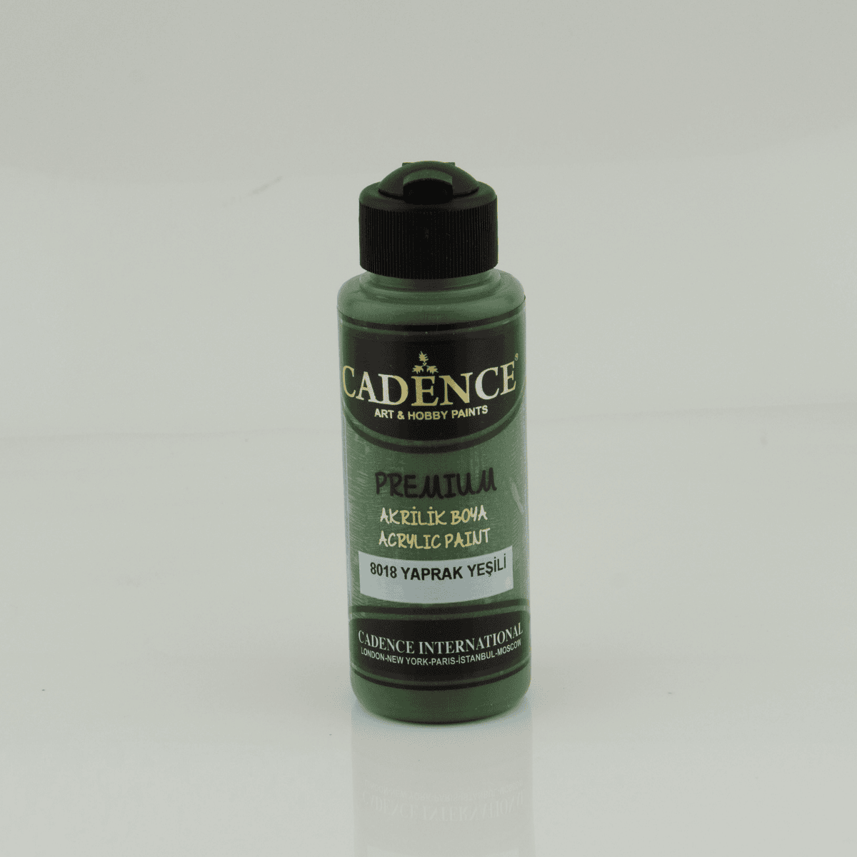 Premium Akrilik 8018 Yaprak Yeşil 120ml