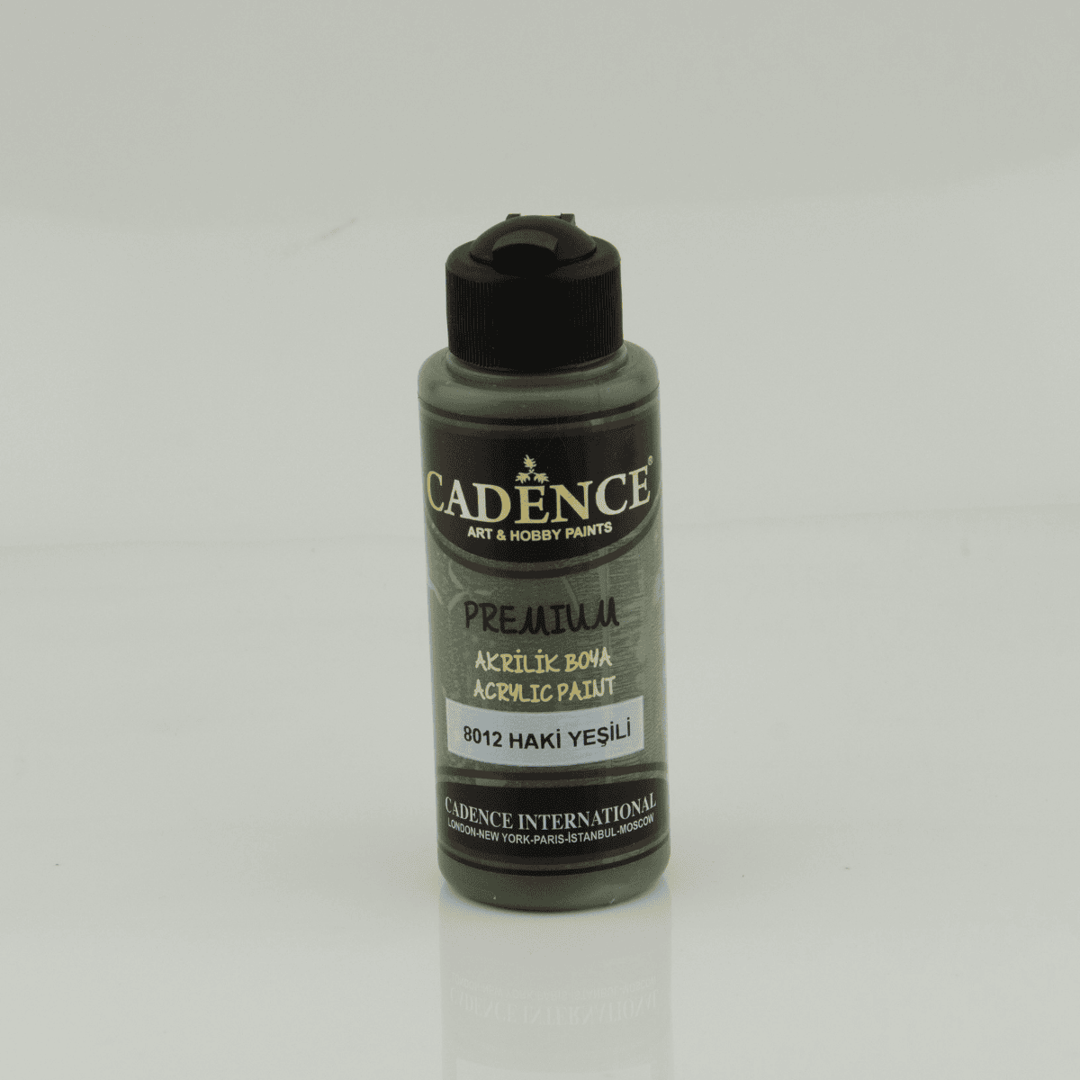 Premium Akrilik 8012 Haki Yeşil 120ml