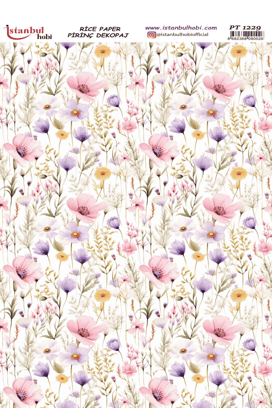 Pirinç Dekopaj PT-1229 30x42cm