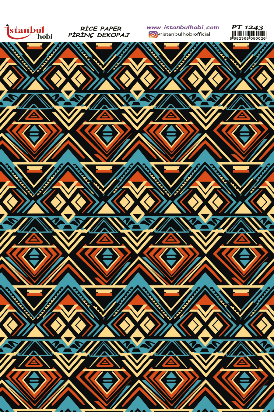 Pirinç Dekopaj PT-1243 30x42cm