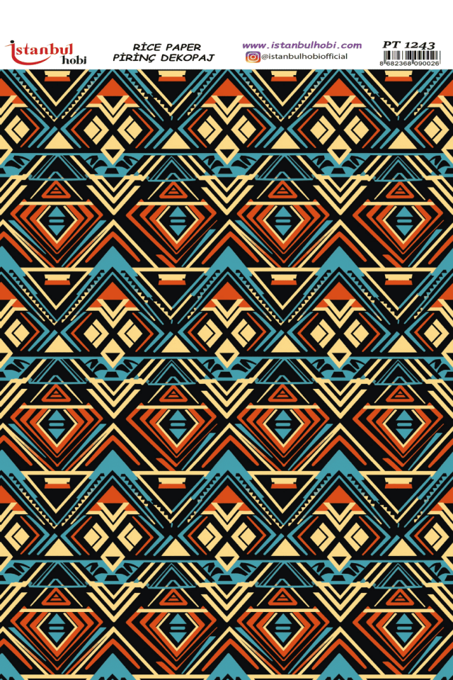 Pirinç Dekopaj PT-1243 30x42cm