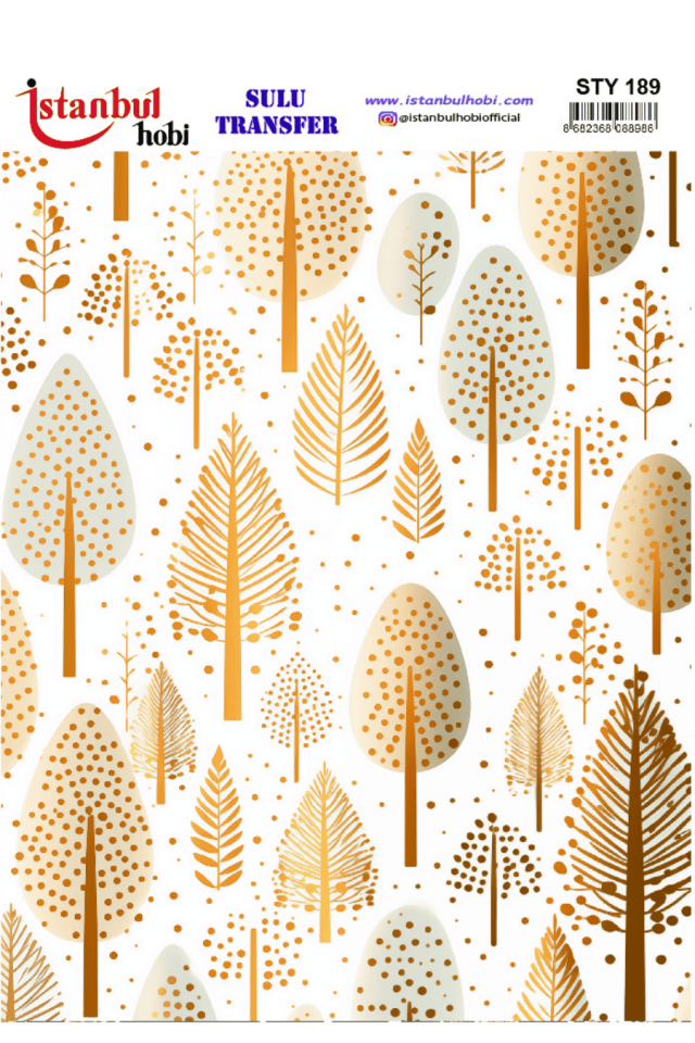 Sulu Transfer Yılbaşı Desen Seri STY189