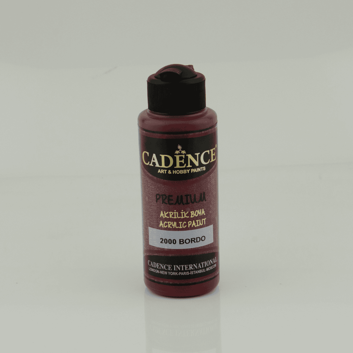 Premium Akrilik 2000 Bordo 120ml