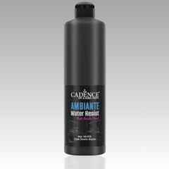 Siyah Metalik Ambiante Islak Zemin Boyası 500ml+20ml Katalizör AWM08