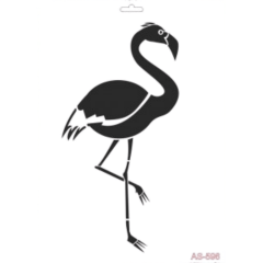 Flamingo Model A4 Stencil Şablon AS596