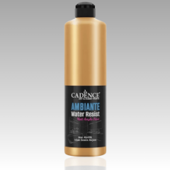 Antik Altın Metalik Ambiante Islak Zemin Boyası 500ml+20ml Katalizör AWM04