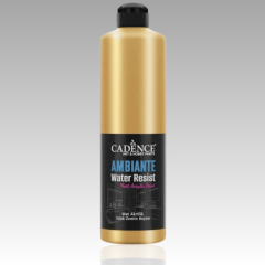 Altın Metalik Ambiante Islak Zemin Boyası 500ml+20ml Katalizör AWM03