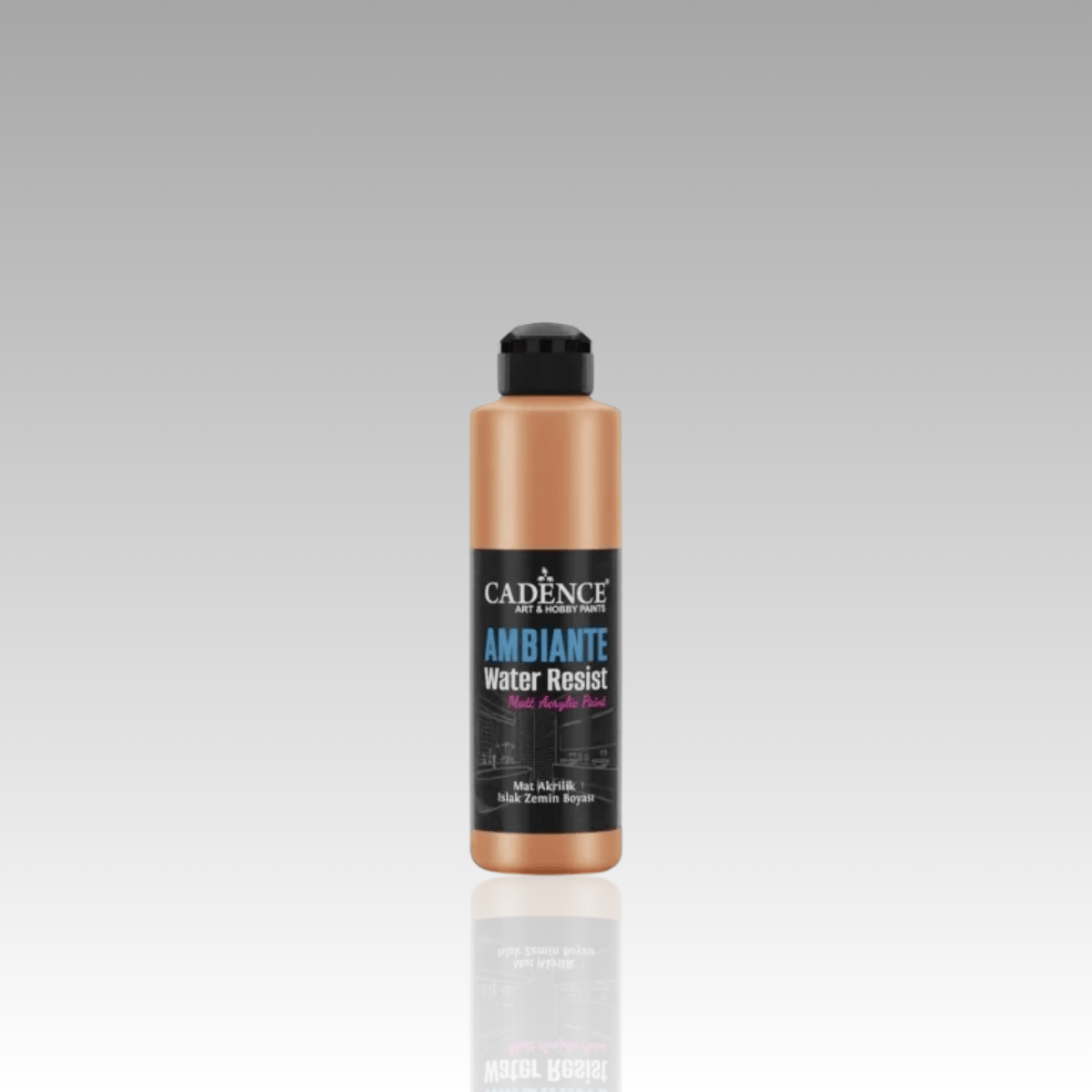 Bronz Metalik Ambiante Islak Zemin Boyası 250ml+10gr Katalizör AWM05