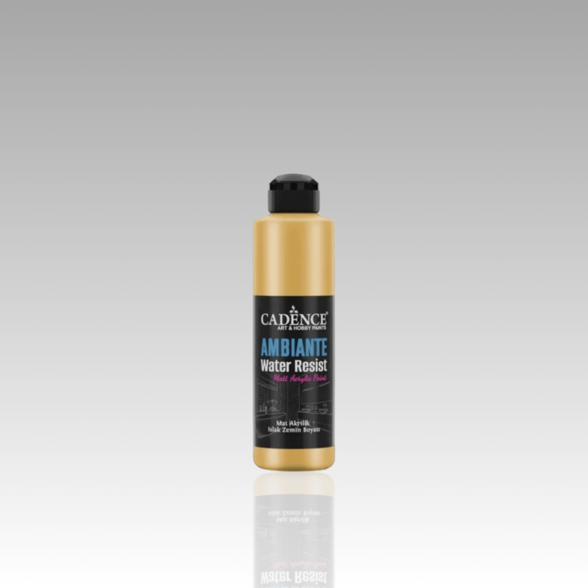 Altın Metalik Ambiante Islak Zemin Boyası 250ml+10gr Katalizör AWM03