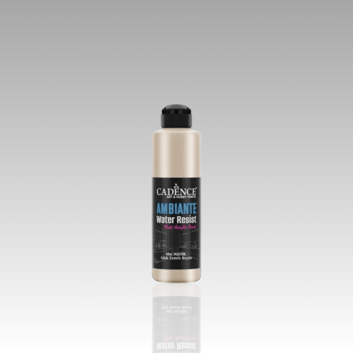 Platin Metalik Ambiante Islak Zemin Boyası 250ml+10gr Katalizör AWM02