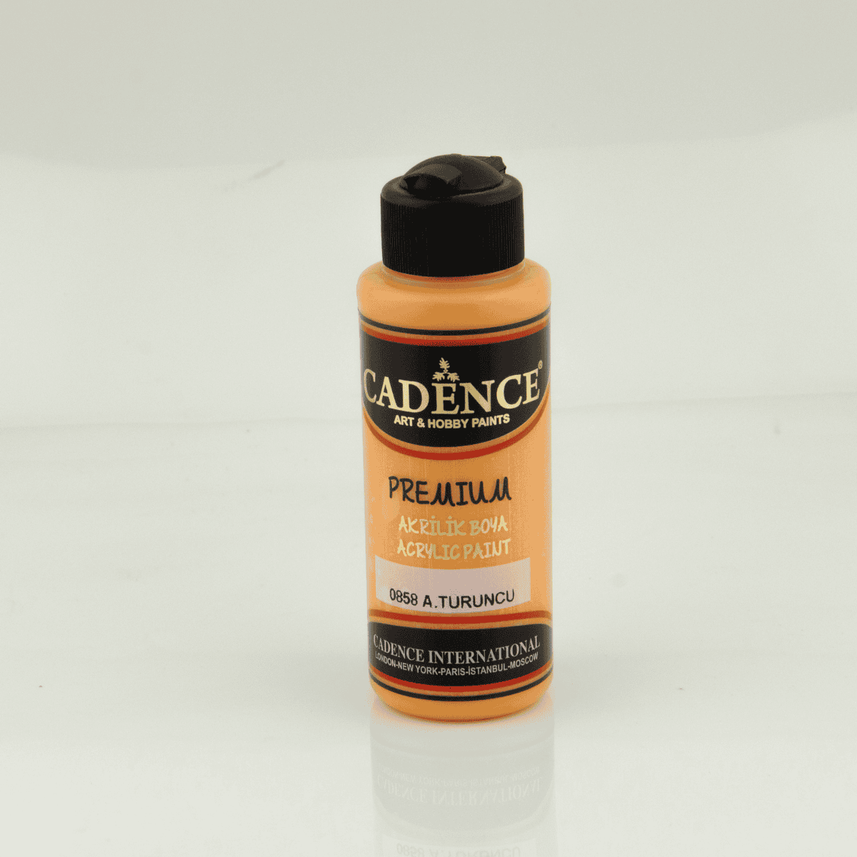 Premium Akrilik 0858 Açık Turuncu 120ml
