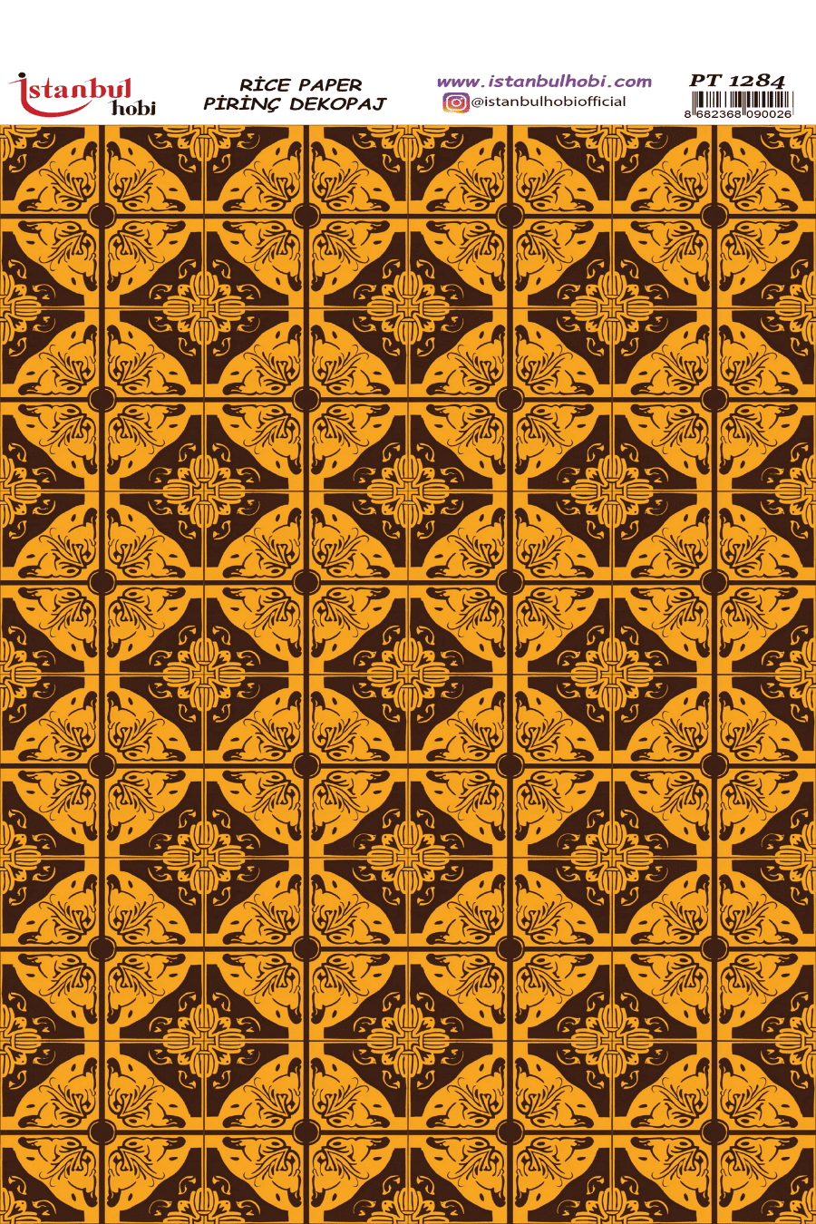 Pirinç Dekopaj Etnik Desen Serisi PT-1284