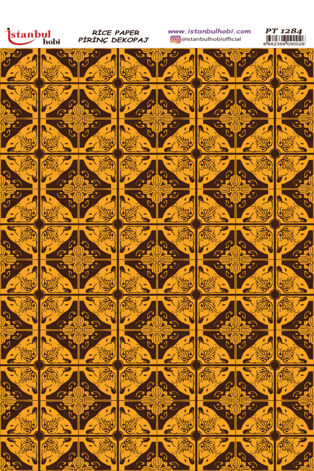 Pirinç Dekopaj Etnik Desen Serisi PT-1284