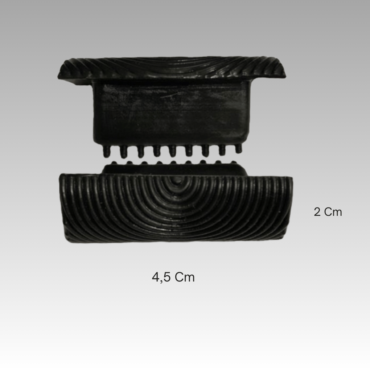Mini Ağaç ve Budak Doku Aparatı 4cm Wood Grainer