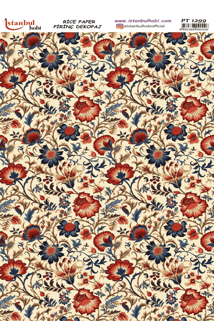 Pirinç Dekopaj Etnik Desen Serisi PT-1299