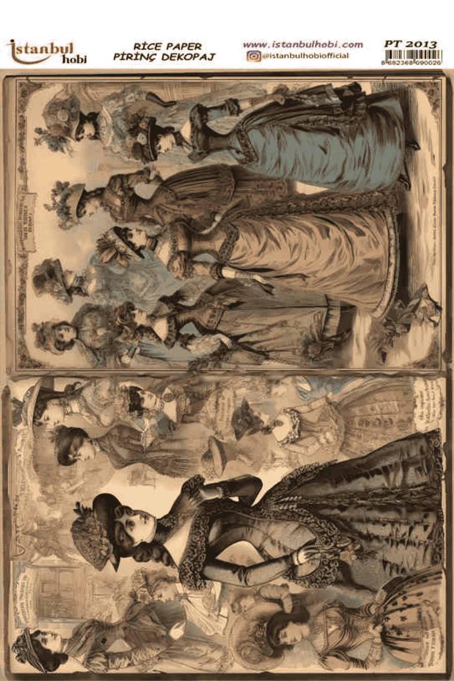 Pirinç Dekopaj PT-2013 30x42cm