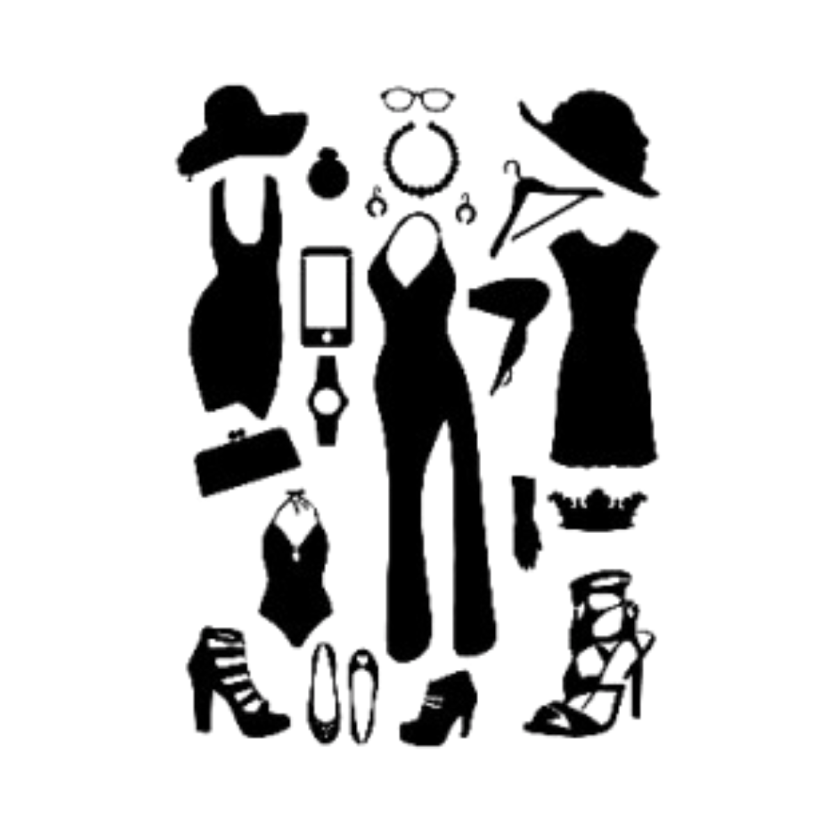 Moda Terzi Model A4 Stencil Şablon AS546