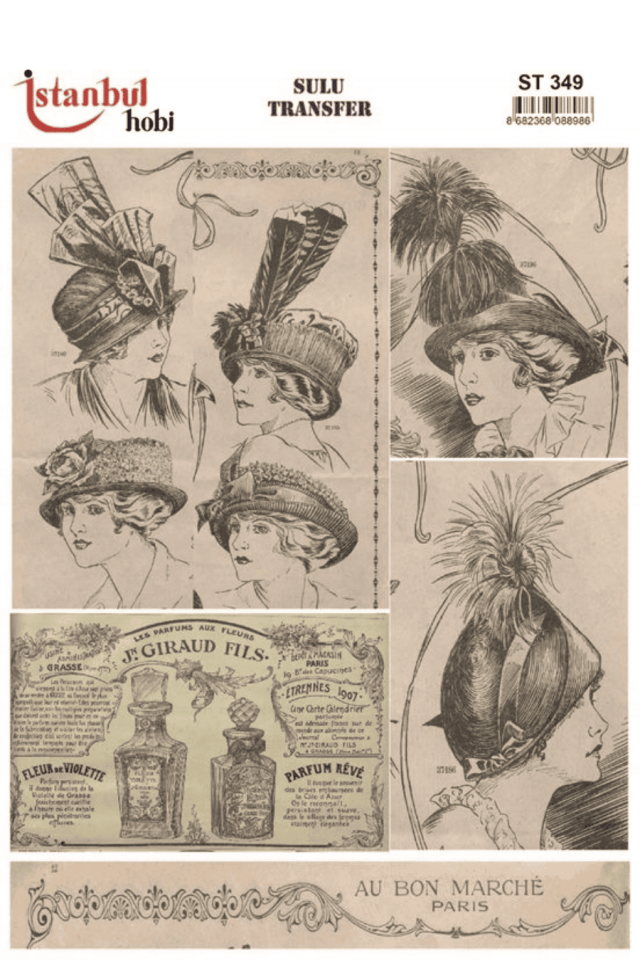 Sulu Transfer Kadınlar Desen Seri ST349