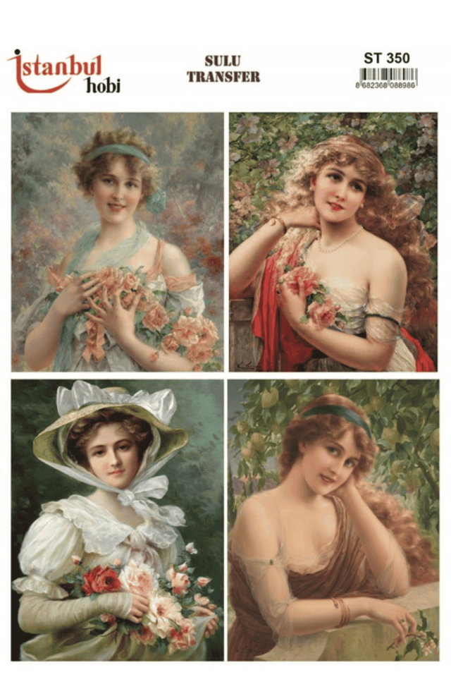 Sulu Transfer Kadınlar Desen Seri ST350