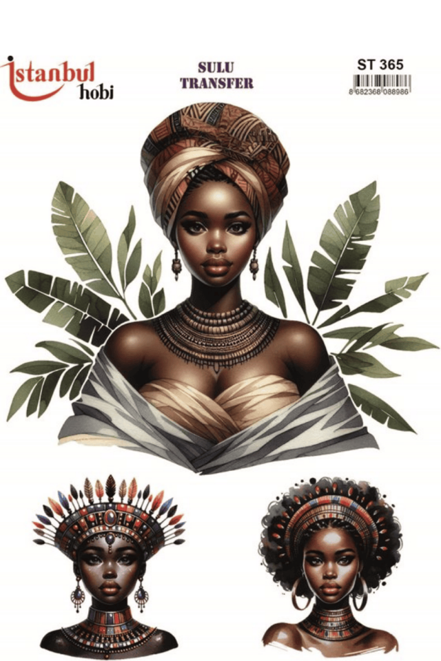 Sulu Transfer Kadınlar Desen Seri ST365