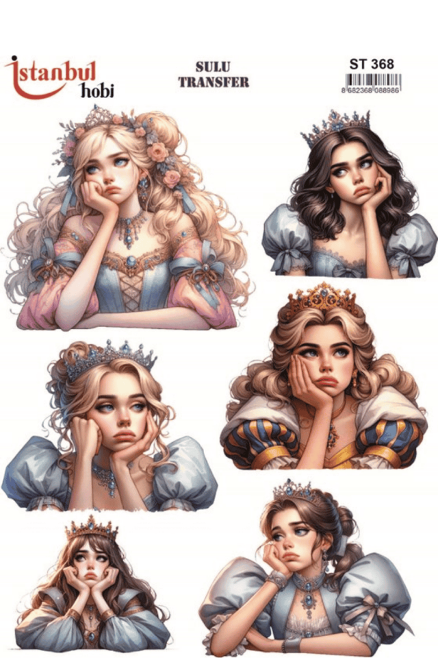 Sulu Transfer Kadınlar Desen Seri ST368