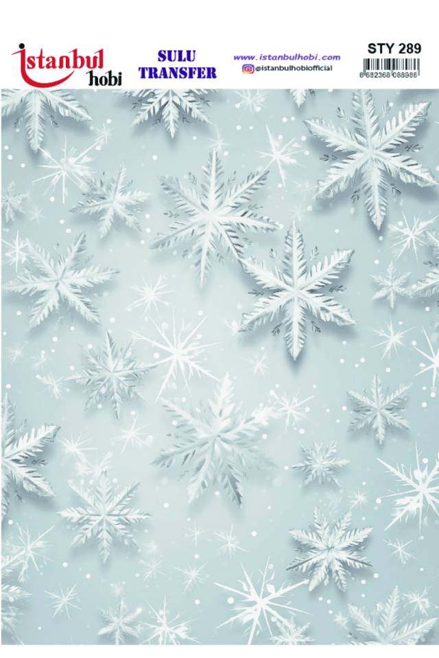 Sulu Transfer Yılbaşı Desen Seri STY289