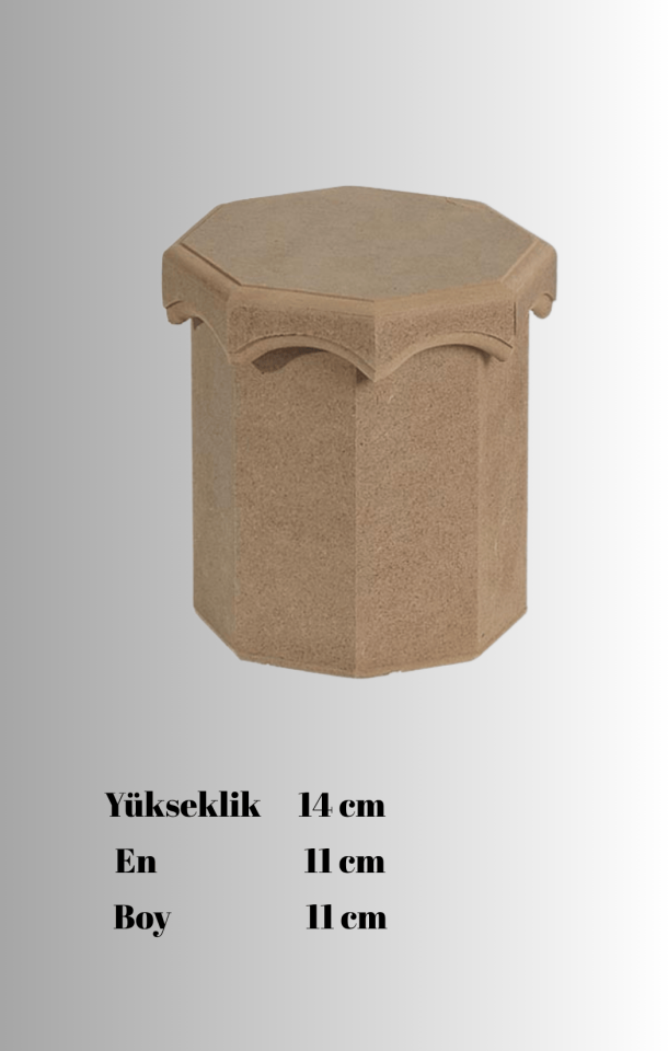 Dilimli Küçük Saklama Kutusu KU-267