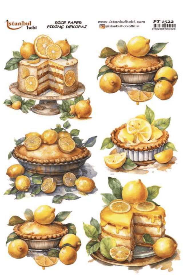 Pirinç Dekopaj Limon Desen Serisi PT-1522