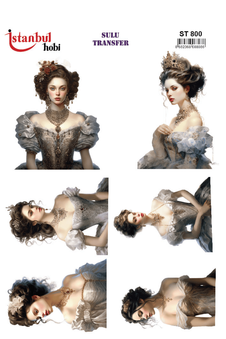 Sulu Transfer Kadınlar Desen Seri ST800