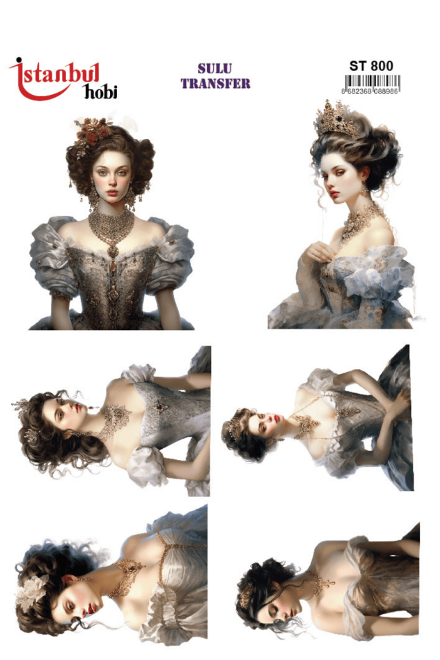 Sulu Transfer Kadınlar Desen Seri ST800