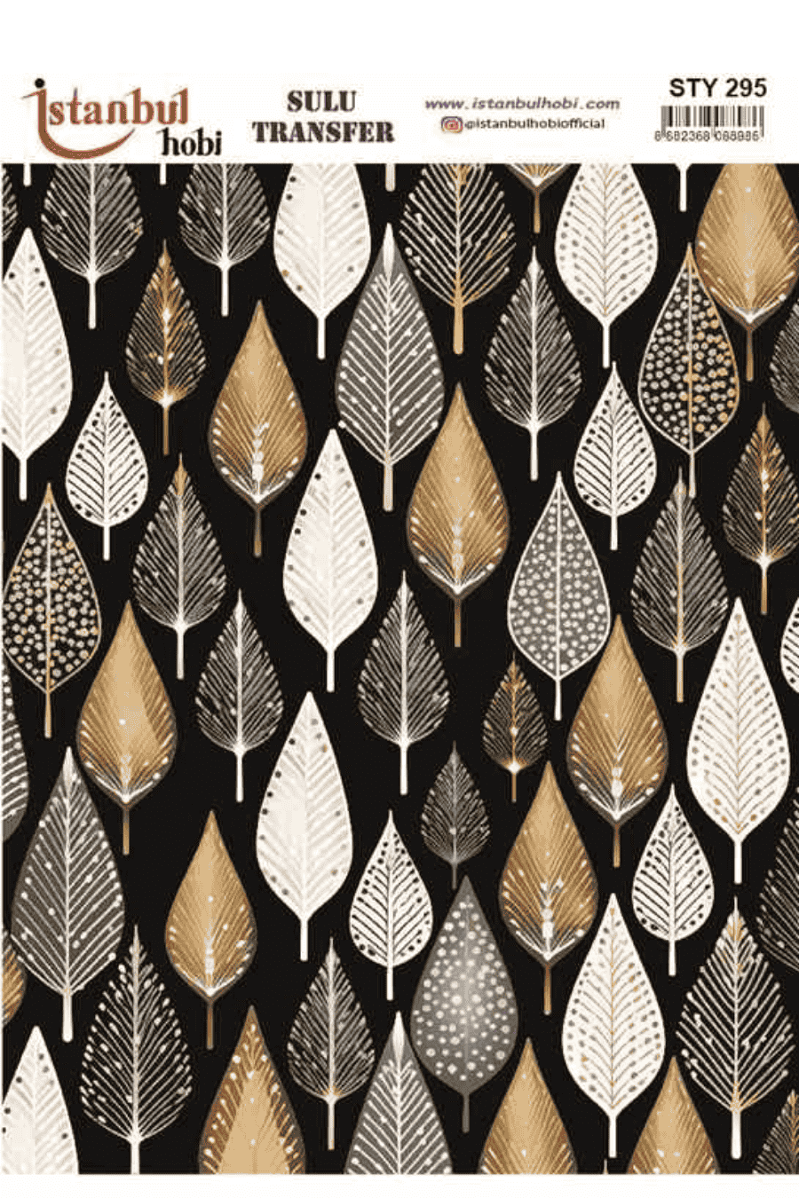 Sulu Transfer Yılbaşı Desen Seri STY295