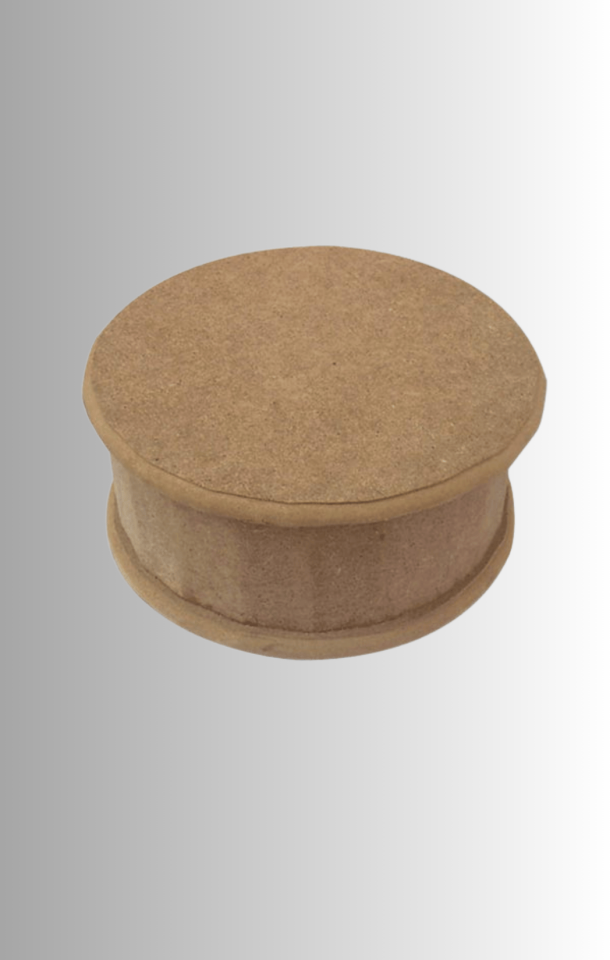 Dilimli Yuvarlak MDF Kutu KU-273