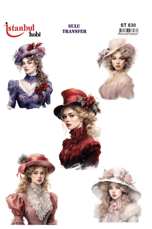 Sulu Transfer Kadınlar Desen Seri ST830