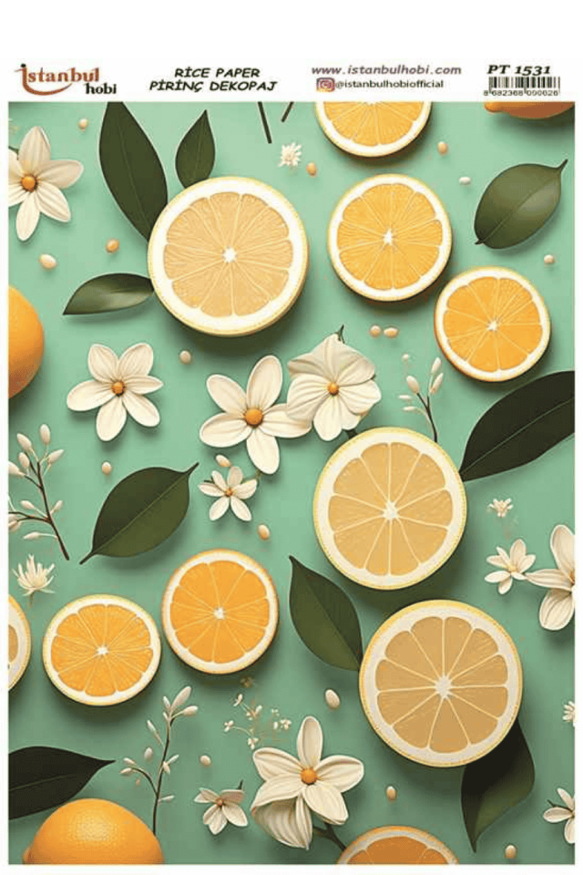 Pirinç Dekopaj Limon Desen Serisi PT-1531