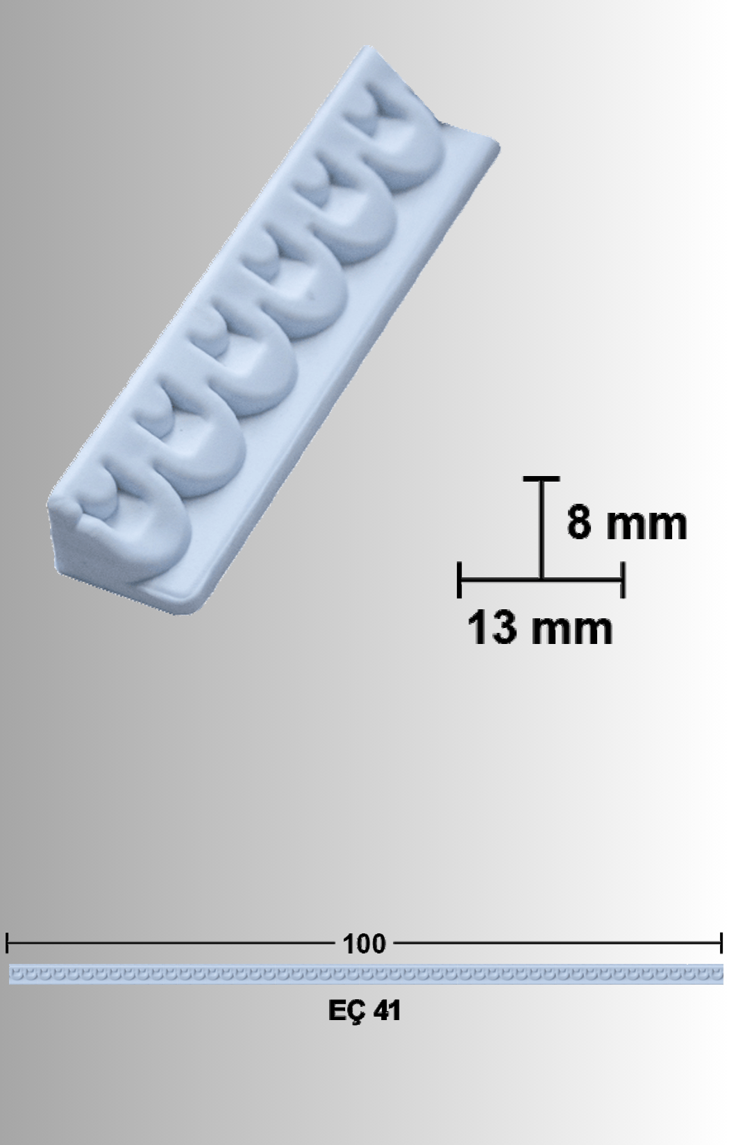 Esnek Mobilya Çıtası EÇ-41 100cm