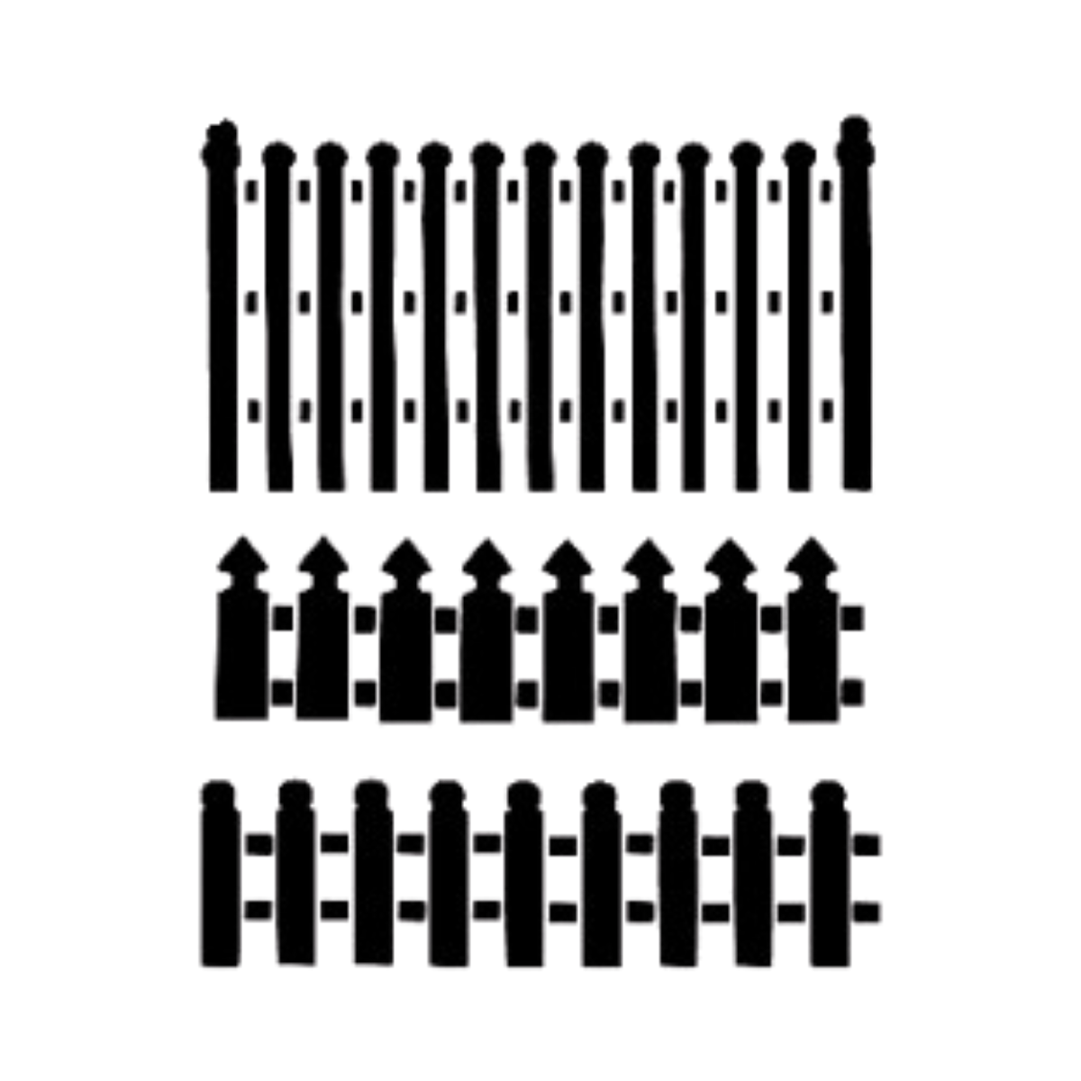 Çit Model A4 Stencil Şablon AS487