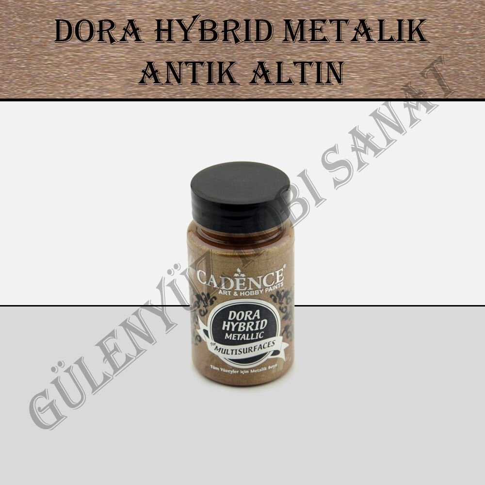 Dora Hybrit Metalik Antik Altın 90ml - 7150