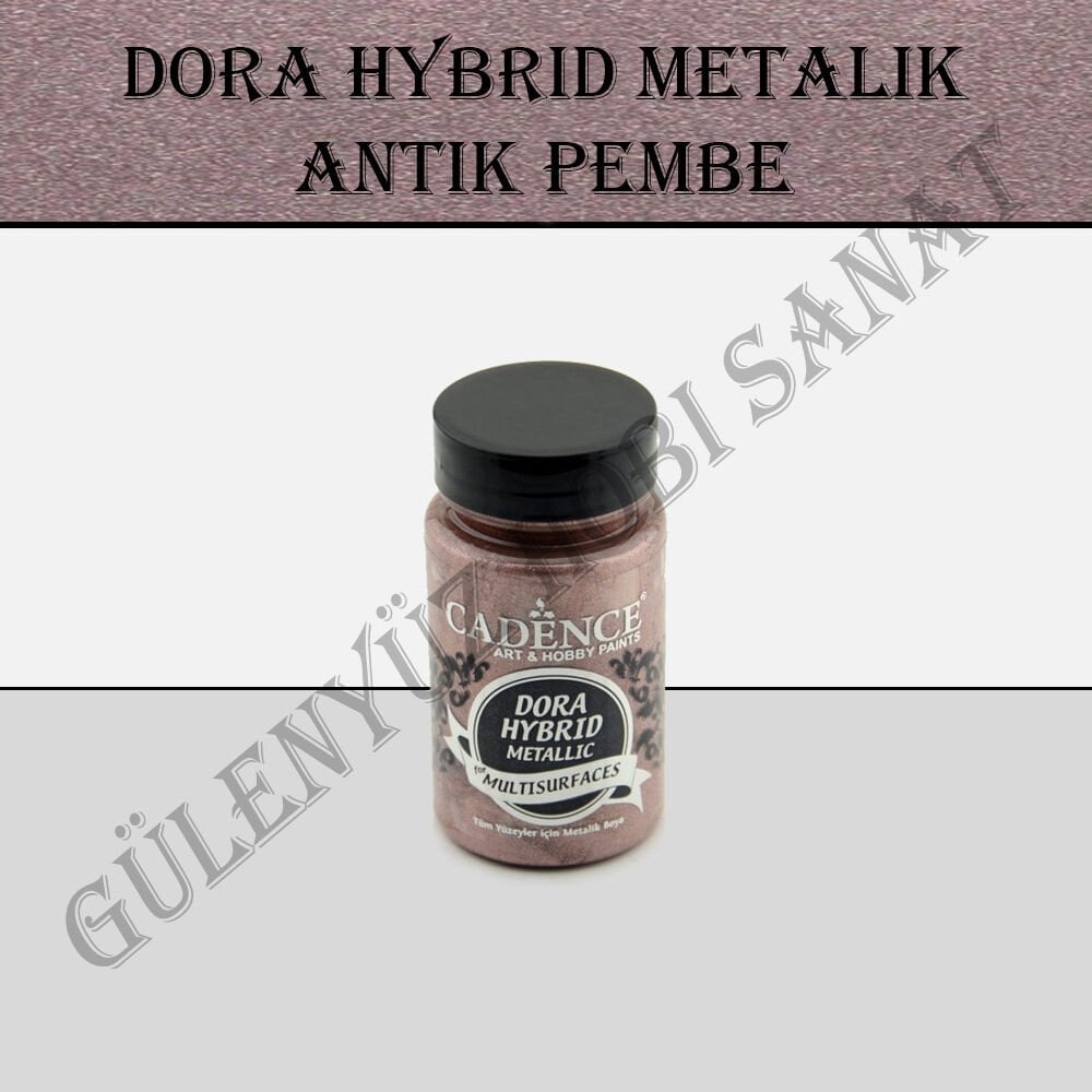 Dora Hybrit Metalik Antik Pembe 90ml - 7147