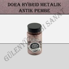 Dora Hybrit Metalik Antik Pembe 90ml - 7147