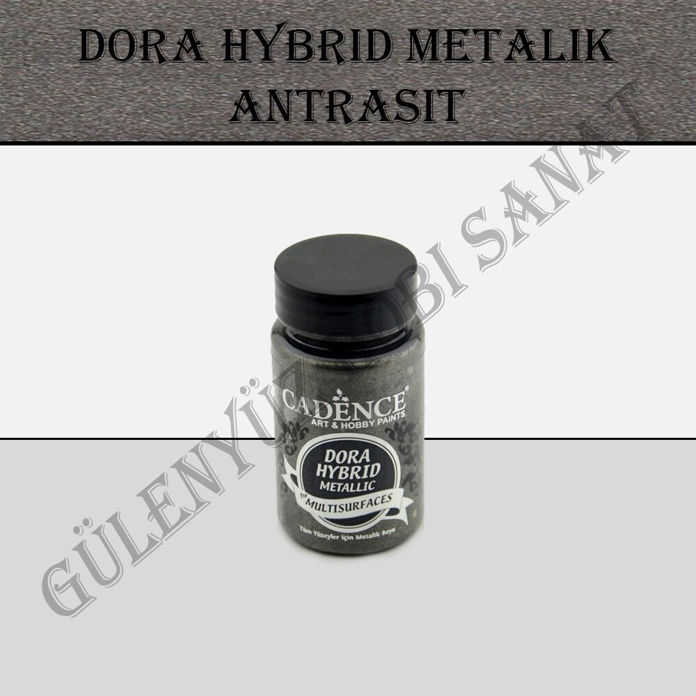 Dora Hybrit Metalik Antrasit 90ml - 7138
