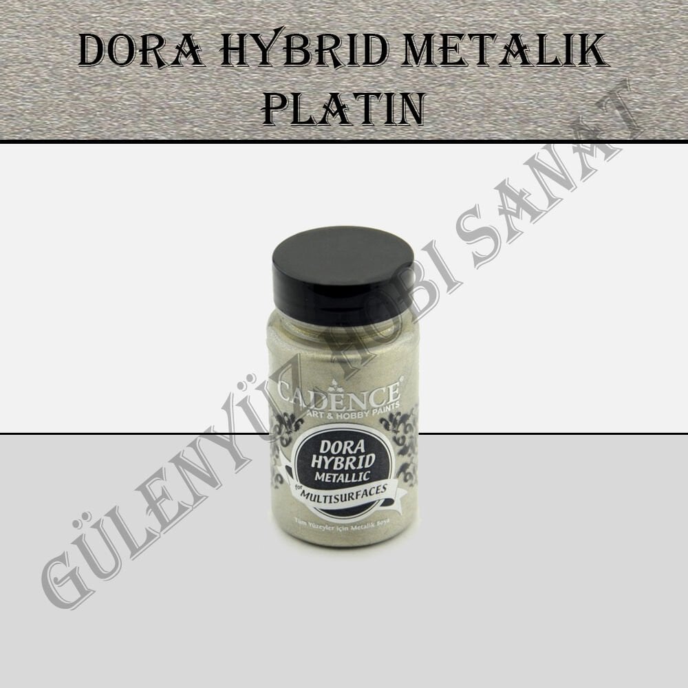 Dora Hybrit Metalik Platin 90ml - 7137