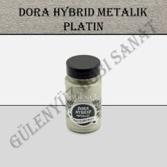 Dora Hybrit Metalik Platin 90ml - 7137