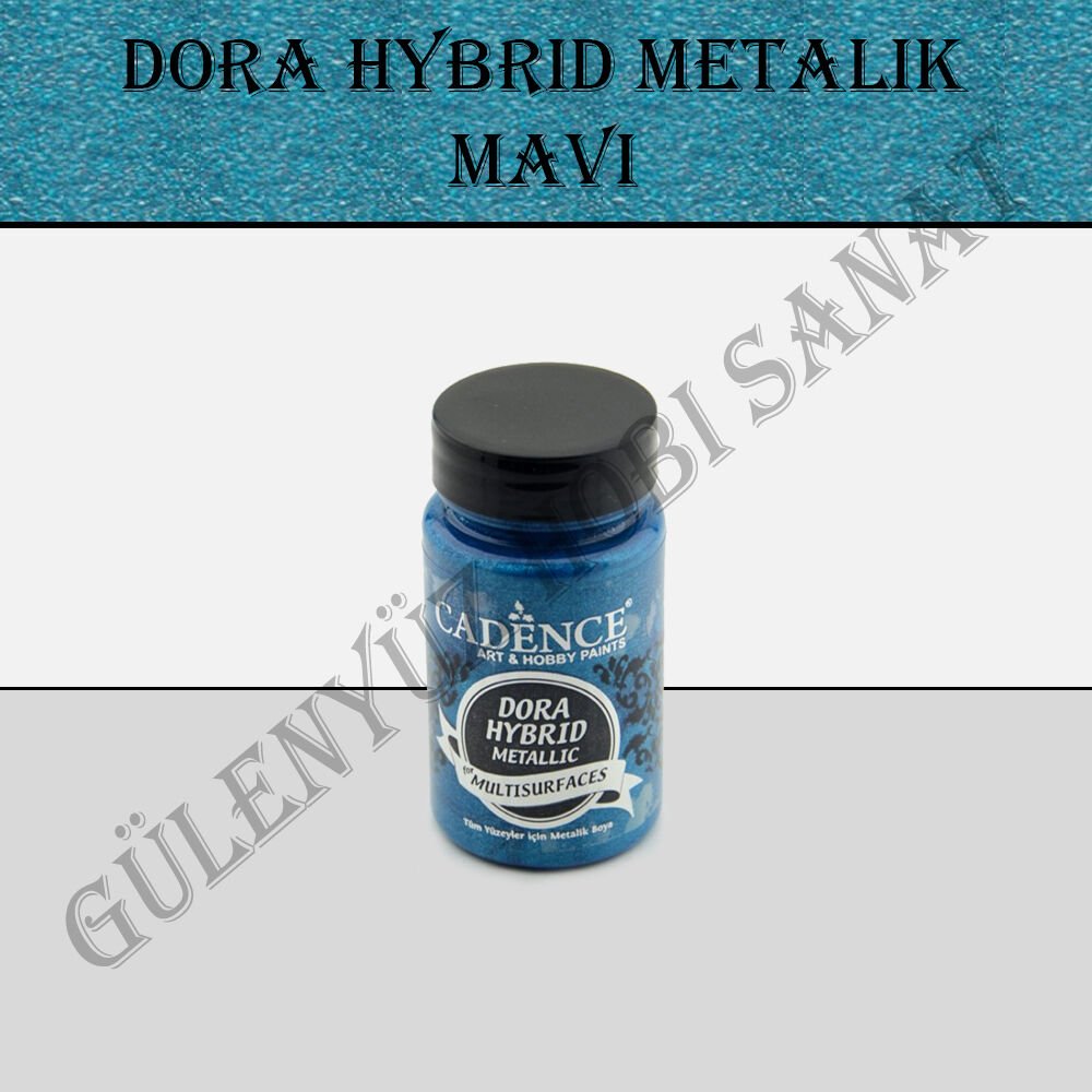 Dora Hybrit Metalik Mavi 90ml - 7134